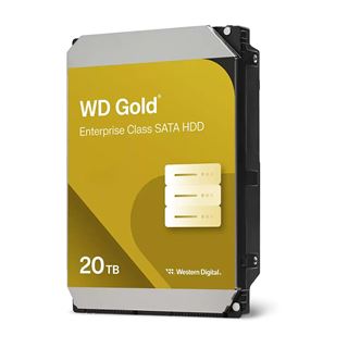 20TB WD Gold WD203KRYZ 512MB 3.5" (8.9cm) SATA 6Gb/s