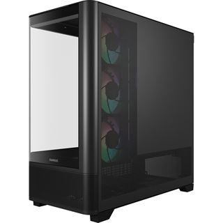 Gamdias Atlas P2 CG Midi Tower ohne Netzteil schwarz