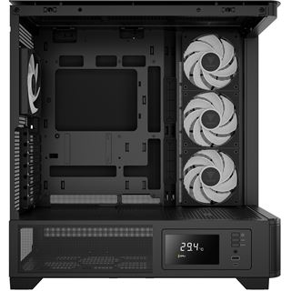Gamdias Atlas P2 CG Midi Tower ohne Netzteil schwarz