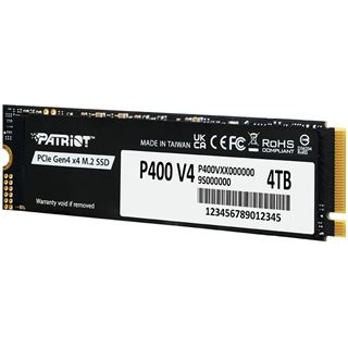 500GB Patriot P400 V4 M.2 2280 PCIe 4.0 x4 3D-NAND TLC