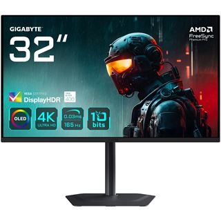 31.5" (80,01cm) Gigabyte MO32U schwarz 3840x2160 1xDisplayPort