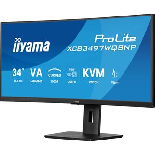 34" (86,36cm) iiyama ProLite XCB3497WQSNP-B1 schwarz 3440x1440