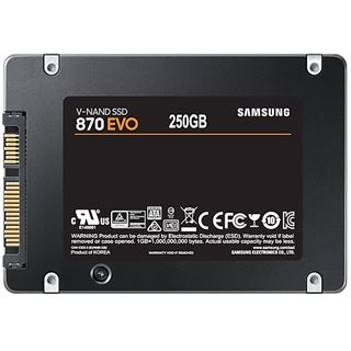 250GB Samsung 870 EVO MZ-77E250BW - SSD - SATA 6Gb/s