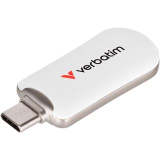 512GB Verbatim Plectra White USB-C Flash Drive