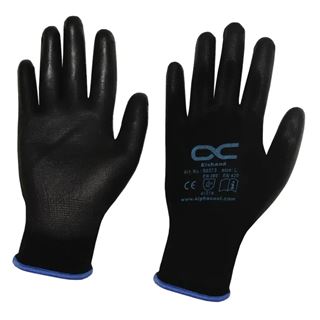 Alphacool Eistools Montagehandschuhe Größe L - Black EOL