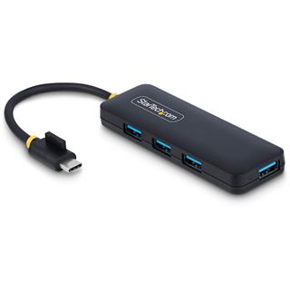 StarTech 4-Port USB-C Hub, 5Gbps, USB-C to 4x USB-A, Bus Powered -
