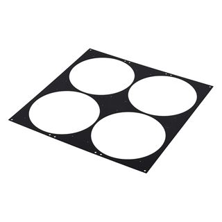 Alphacool SuperNova 1260 L&uuml;fterblende 4x200mm - Black