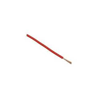 Aquatuning Kupferlitze isoliert 1x0,14mm&sup2; rot 10m (1000cm)