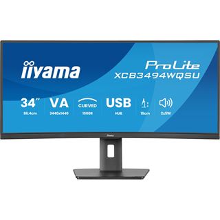 34" (86,36cm) iiyama ProLite XCB3494WQSU-B1 schwarz 3440x1440
