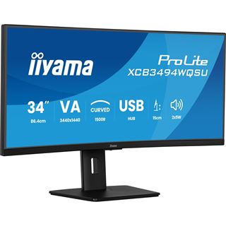 34" (86,36cm) iiyama ProLite XCB3494WQSU-B1 schwarz 3440x1440