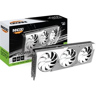 16GB INNO3D GeForce RTX 5070 Ti X3 OC White Aktiv PCIe 5.0 x16