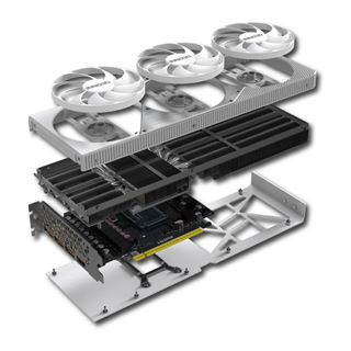 16GB INNO3D GeForce RTX 5070 Ti X3 OC White Aktiv PCIe 5.0 x16