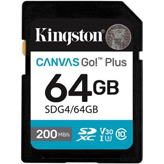 64GB Card Kingston Canvas Go Plus SD