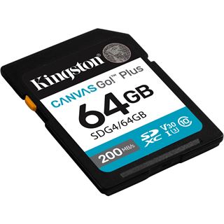 64GB Card Kingston Canvas Go Plus SD