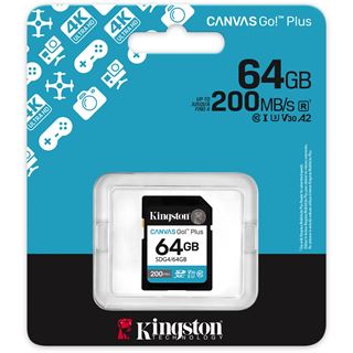 64GB Card Kingston Canvas Go Plus SD