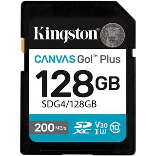 128GB Card Kingston Canvas Go Plus SD