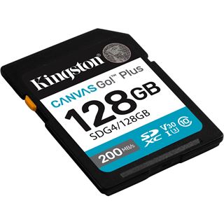 128GB Card Kingston Canvas Go Plus SD