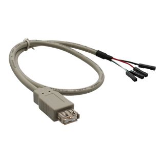 InLine USB 2.0 Adapterkabel Buchse A auf
