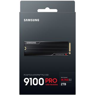 2TB Samsung Pro 9100 mit Kühlkörper M.2 2280 PCIe 5.0 x4