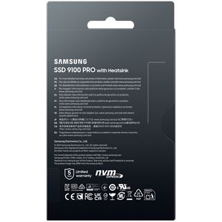 4TB Samsung mit Kühlkörper M.2 2280 PCIe 5.0 x4 3D-NAND TLC