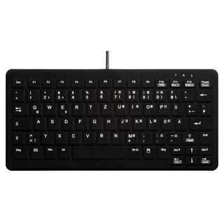 CHERRY Active Key Hygiene-Tastatur USB Deutsch schwarz (kabelgebunden)