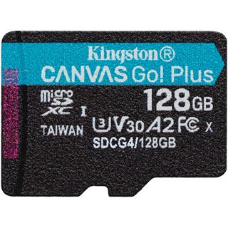 128GB Kingston Canvas Go Plus MicroSD +ADP