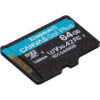 64GB Kingston Canvas Go Plus MicroSD +ADP