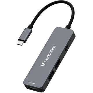 Verbatim USB-C Essentials Multi- Port Hub 4 Port 32155