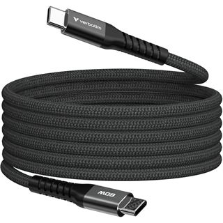 (€9,92*/1m) 1.20m Verbatim USB Lade- und Datenkabel USB C