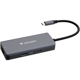 Verbatim USB-C Essentials Multi- Port Hub 6 Port with RJ45 32157