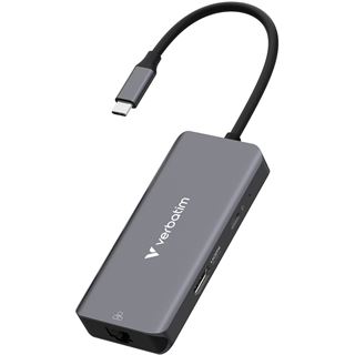 Verbatim USB-C Essentials Multi- Port Hub 6 Port with RJ45 32157