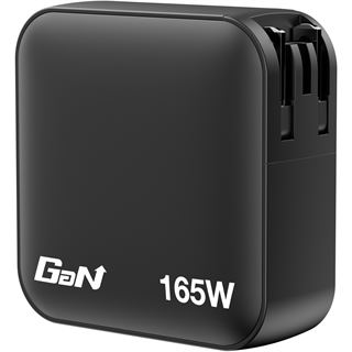 Verbatim Mini GaN Charger 165W 3xUSB-C 1xUSB-A US/EU/UK A.