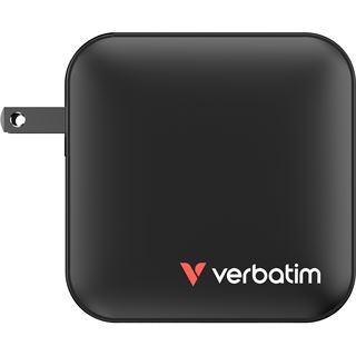 Verbatim Mini GaN Charger 165W 3xUSB-C 1xUSB-A US/EU/UK A.