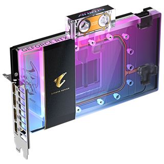 32GB Gigabyte GeForce RTX 5090 AORUS Xtreme Waterforce WB Aktiv PCIe