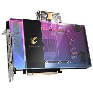 32GB Gigabyte GeForce RTX 5090 AORUS Xtreme Waterforce WB Aktiv PCIe
