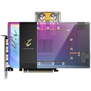 32GB Gigabyte GeForce RTX 5090 AORUS Xtreme Waterforce WB Aktiv PCIe
