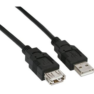 (€13,00*/1m) 0.30m InLine USB2.0 Verlängerungskabel USB A