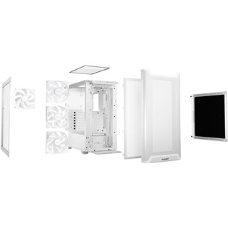 be quiet! Pure Base 501 LX Midi Tower ohne Netzteil weiss