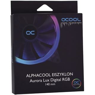 Alphacool Eiszyklon Aurora LUX Digital RGB 140x140x25mm 1500 U/min 21