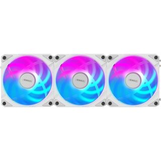 120x120x25mm Gigabyte AORUS EZ CHAIN FAN 120 ICE (3er-Pack)