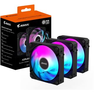 120x120x25mm Gigabyte AORUS EZ CHAIN FAN 120 (3er-Pack)