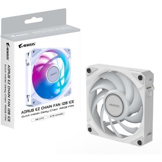 120x120x25mm Gigabyte AORUS EZ CHAIN FAN 120 ICE