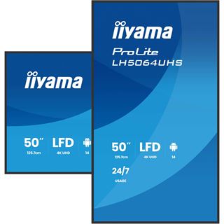 50" (127,00cm) iiyama ProLite LH5064UHS-B1AG schwarz 3840x2160