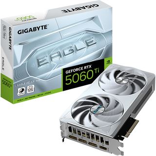 16GB Gigabyte GeForce RTX 5060 Ti Eagle OC ICE 16G Aktiv PCIe 4.0 x8