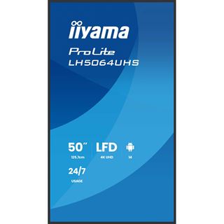 55" (139,70cm) iiyama ProLite LH5564UHS-B1AG schwarz 3840x2160