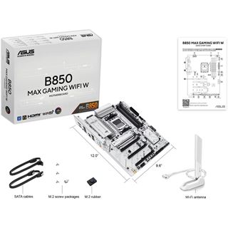 Asus Max Gaming WIFI W AMD B850 So.AM5 DDR5 ATX Retail