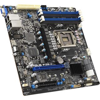 Asus Mainboard P12R-M - micro ATX - Socket LGA1200 - Intel C252