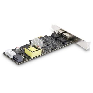 StarTech 2-Port 2.5Gbps PoE Network Card, Intel I225-V, 802.3af/at -