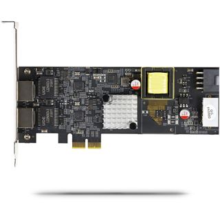 StarTech 2-Port 2.5Gbps PoE Network Card, Intel I225-V, 802.3af/at -
