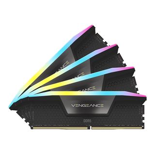 96GB Corsair Vengeance RGB schwarz DDR5-6400 DIMM CL32 Quad Kit